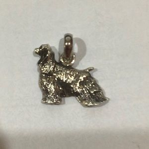 Sterling Silver Dog Charm